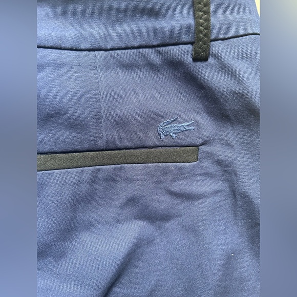 Lacoste cotton chino trouser pants - Picture 6 of 11